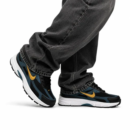 کتانی مردانه مدل رانینگ نایک اینتیاتور مشکی غازی (کیفیت درحد مستر) NIKE Initiator