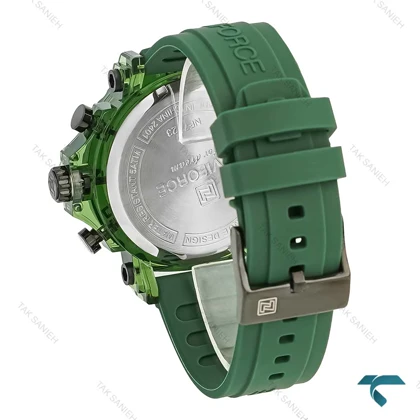 ساعت مردانه نیوی فورس NF7123 سه موتوره سبز NaviForce-7732-G