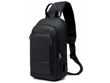 کیف کراس بادی مردانه بنج اصل BANGE BG-1911 با پورت USB