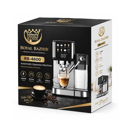 اسپرسوساز اتوماتیک رویال باژیر Royal Bazhir مدل RB-4600