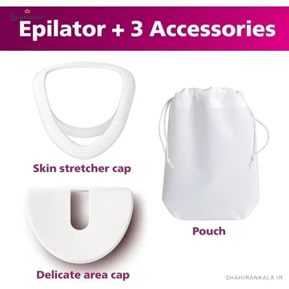 اپیلاتور شارژی فیلیپس مدل PHILIPS BRE700