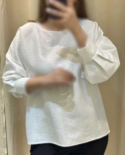 بلوز کتان لمه