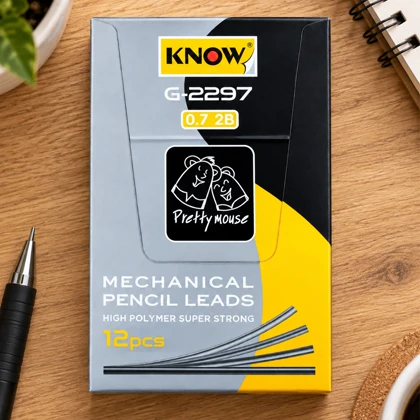نوک مداد نوکی نو KNOW مدل G-2297 سایز 0.7 میلی‌متر 2B