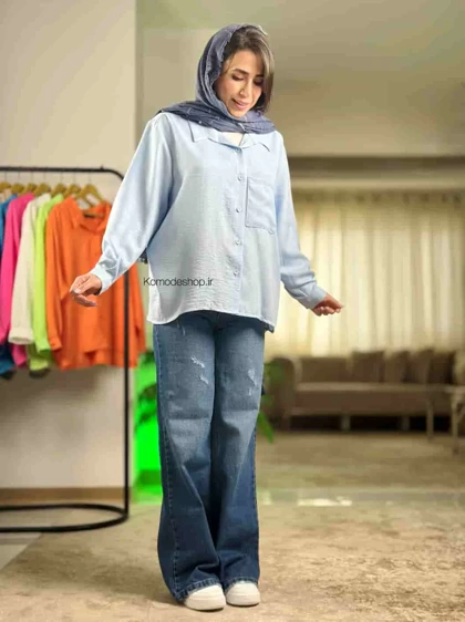 شومیز پری رنگین کمون