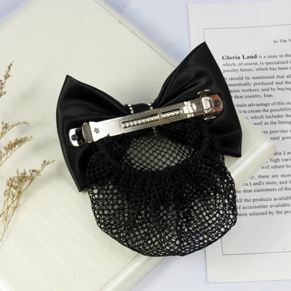 گیره مو زنانه مدل فرانسوی کیسه دار کد 3172