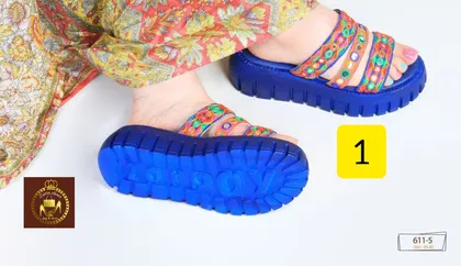 صندل دمپایی تمام طبی لژدار زنانه 611 -5