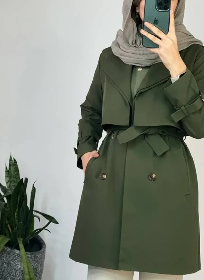 ترنچ کت پاییزه آرام 1