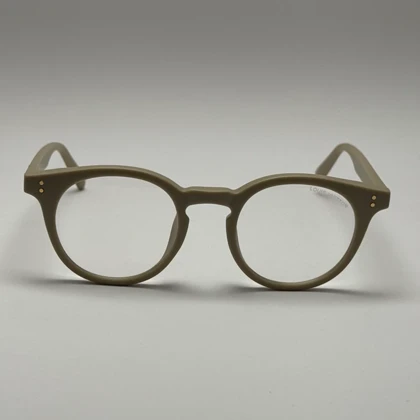 فریم عینک بلوکات طبی لویی ویتون کرمی tr90 نرم و سبک به همراه کاور پارچه ای و دستمال - عینک کار با کامپیوتر و موبایل