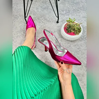 پاشنه ورنی 7 سانت – کد 1666