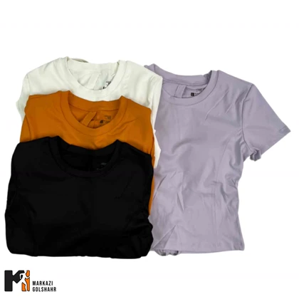 تیشرت ورزشی زنانه کاپ‌دار کد 083