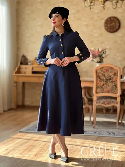 کت دامن کتان لمه شیرین