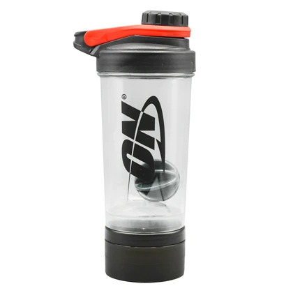 شیکر دوتیکه بدنسازی اوپتیموم نوتریشن مدل شفاف Nasa ظرفیت 0.5 لیتر