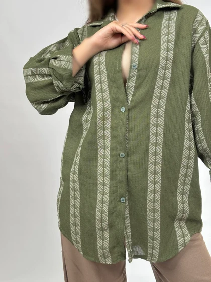 شومیز کنفی مدل بهاره کد 50265