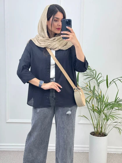 مانتو لینن اسلپ