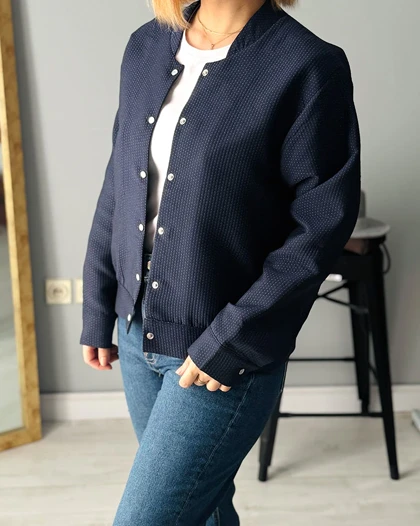 جکت dotty (سرمه ای)