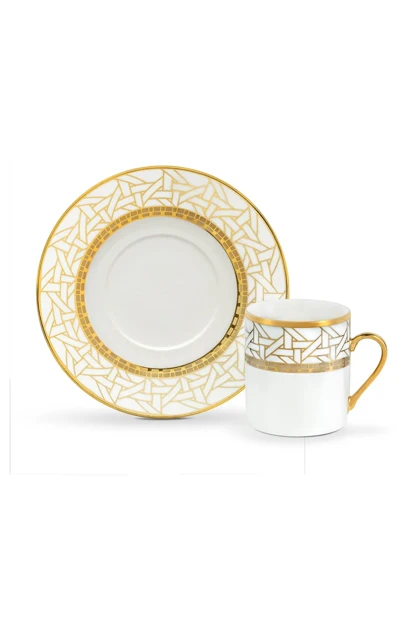 ست فنجان قهوه دو نفره Madame Coco مدل Agréable - چندرنگ
