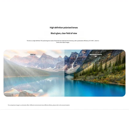 عینک آفتابی شیائومی Xiaomi اصل مدل MJTA06LM تاشو پلاریزه UV400