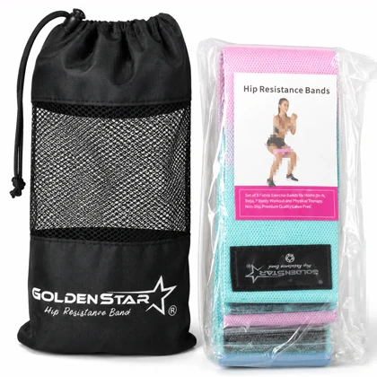 کش مقاومتی پا و باسن گلدن استار GoldenStar پک 3 عددی
