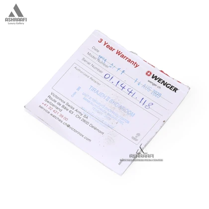 ساعت ونگر دست دوم Wenger 01.1441.118
