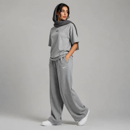 ست تیشرت alo شلوار گلکسی زنانه