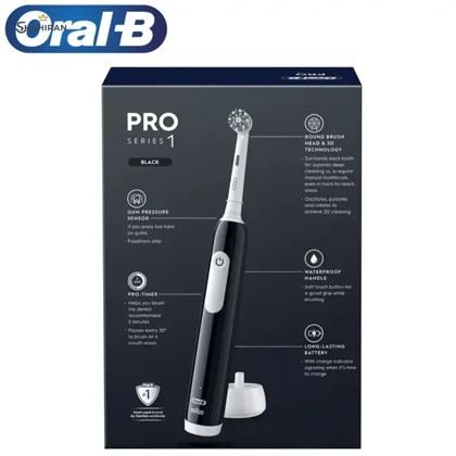 مسواک برقی اورال بی مدل PRO SERIES 1 مشکی