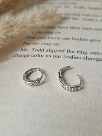 گوشواره نگینی ژوپینگ