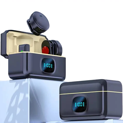 میکروفون یقه ای بی سیم مدل Wireless Microphone با درگاه تایپ سی