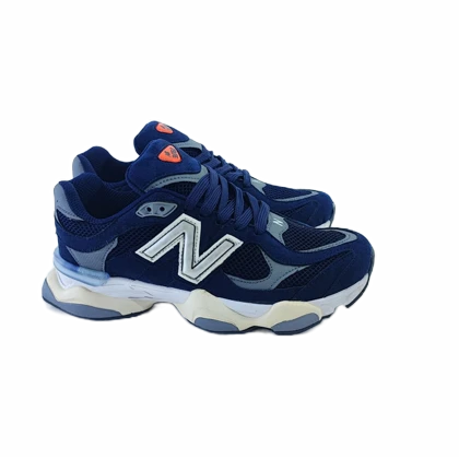 کفش اسپرت مردانه برند نیوبالانس 9060 new balance سرمه‌ای کد 687