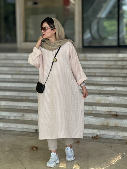 مانتو پیراهنی پونه