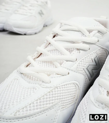 کفش کتانی مردانه و زنانه سفید NEW BALANCE 530