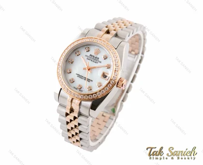 ساعت مچی رولکس زنانه دیت جاست مدیوم Rolex-3346-L