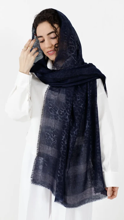 شال حصیری پلنگی