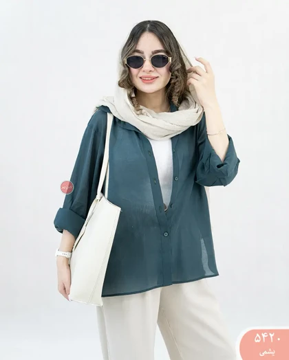 شومیز پری بغل چاک 5420