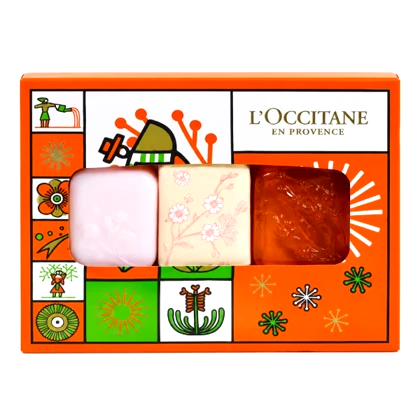 ست مراقبت بدن لواچن مدل Cherry Blossom لوکسیتان L’Occitane