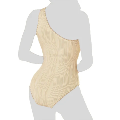 مایو زنانه یک تکه ویوی (Wavy) برند شین Shein