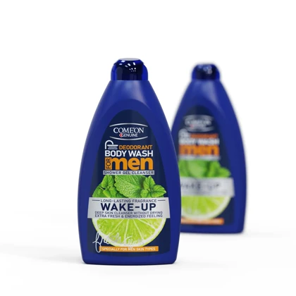 شامپو بدن ژلی کامان مدل Wake up حجم 510ml