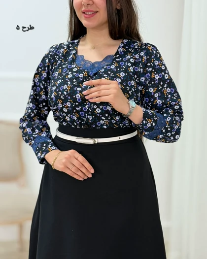 شومیز و دامن آرنیکا کد محصول 1592