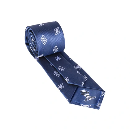 ست کراوات و پوشت لاکچری طرح لوزی