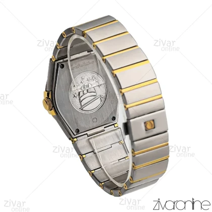 ساعت امگا کانسلیشن مردانه طلایی نقره ای صفحه نقره ای 106882