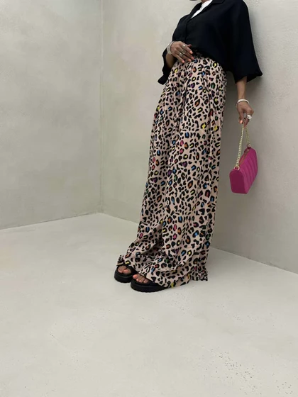 شلوار LEOPARD بغل زیپ