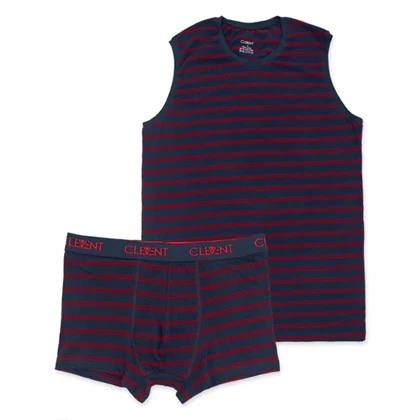 ست مردانه زیرپوش و شورت پادار Clevent کلونت کد 2432101