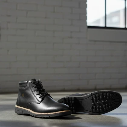 کفش تخت ساق‌دار cat مردانه مدلRivari