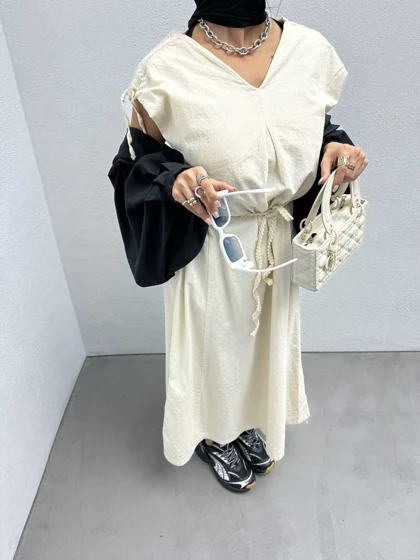 پیراهن سرشانه گت دار