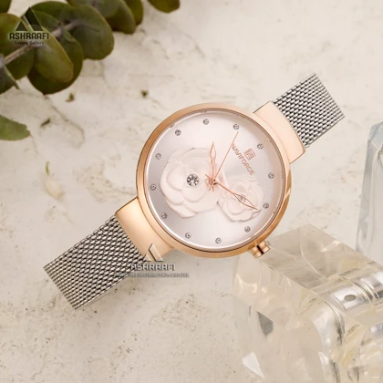 ساعت زنانه نیوی فورس Naviforce NF5013SRG