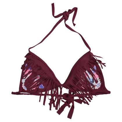 ست بیکینی زنانه مدل 4B0188 زرشکی