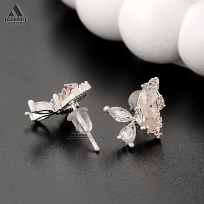 گوشواره طرح پروانه Butterfly Earrings SP1