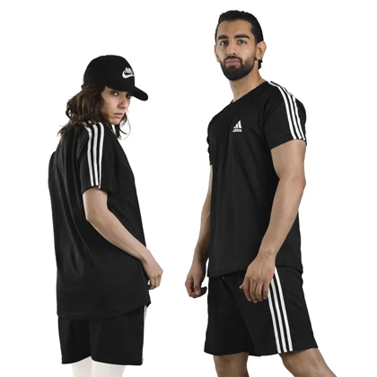 ست تیشرت و شلوارک اسپرت آدیداس مدل HS-5046 مشکی
