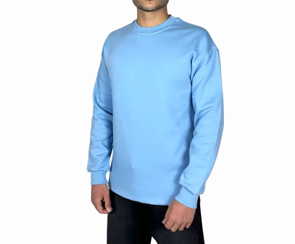 دورس سه نخ آبی آسمانی طرح ساده