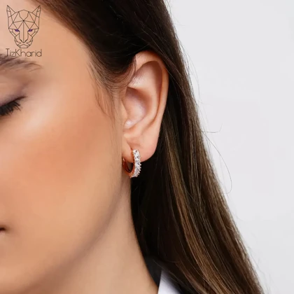 گوشواره تنیس فول نگین ژوپینگ