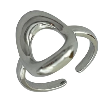 انگشتر زنانه طرح دایره، شیک و با قابلیت تنظیم سایز